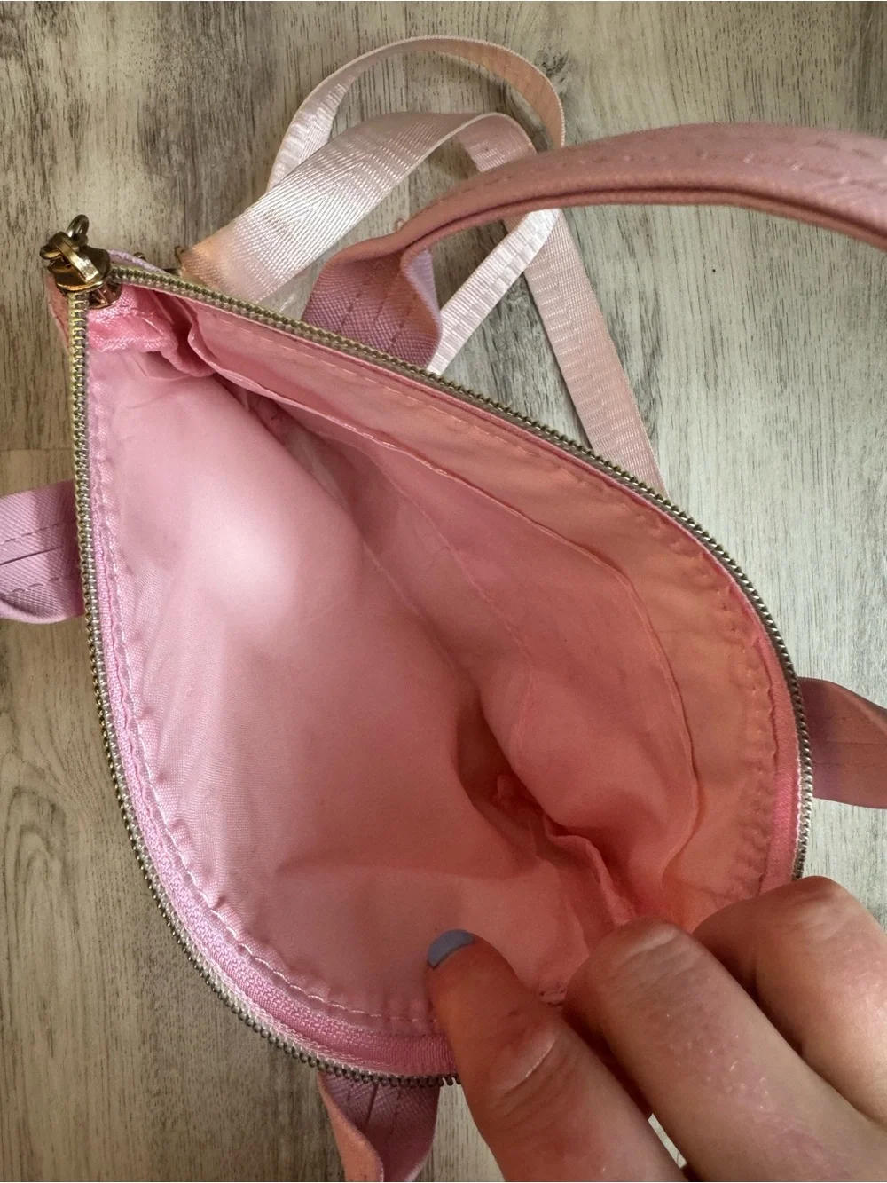 Hello Kitty Pink and Peach Mini Shoulder Tote Cute